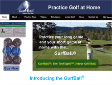 Tablet Screenshot of gurfball.com